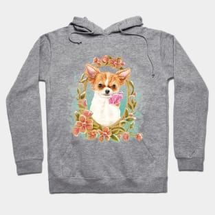 Cihuahua watercolor Hoodie